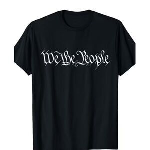 Men’s “We the People” Founding Fathers Graphic T-Shirt Political Quote